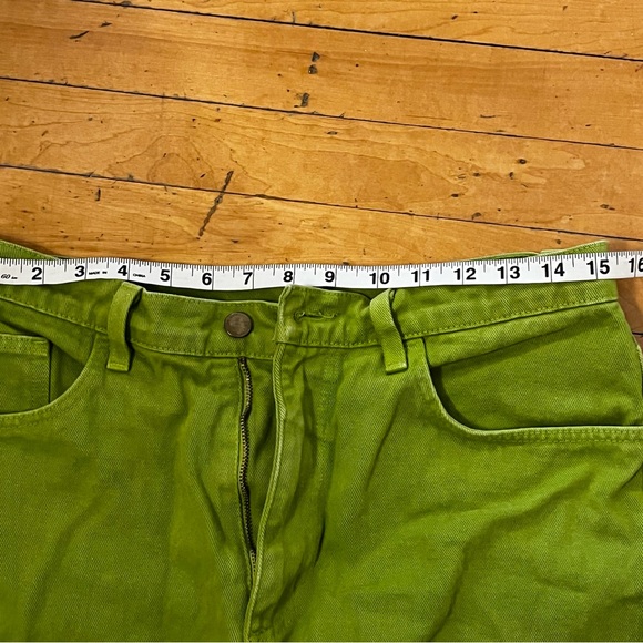 Bright Green Denim - Picture 3 of 6